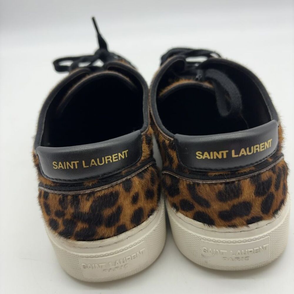 Saint Laurent leopard sneakers - Picture 5 of 6